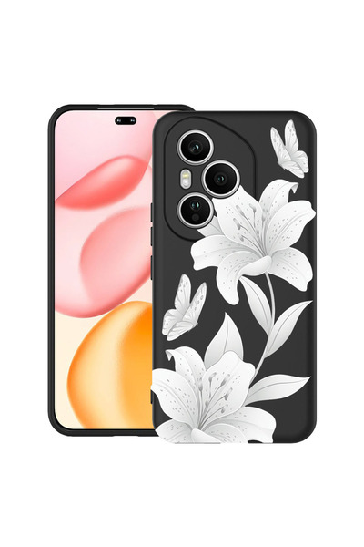 bestcase Υπέρλεπτη Θήκη για OPPO Reno13, Φλοράλ - Κομψός Λευκός Λωτός, 205204...