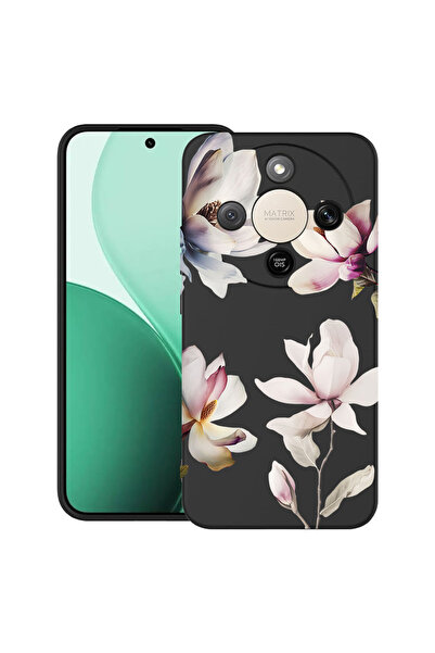 bestcase Υπέρλεπτη Θήκη για Honor Magic 8 Lite / X9d / X70, Φλοράλ Σχέδιο Μαν...