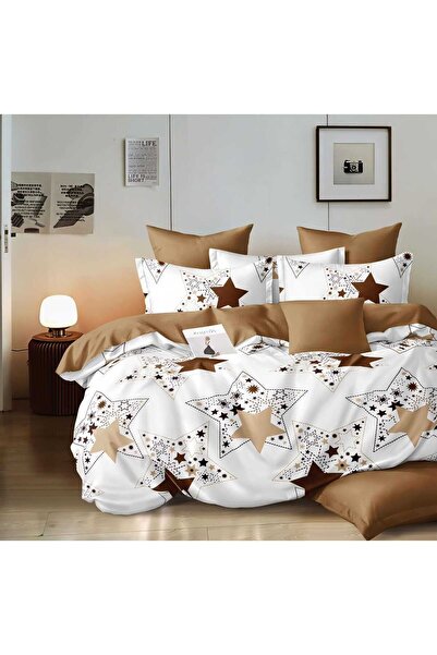 Talo Finet Σετ Λευκών Ειδών Διπλού Κρεβατιού, 6 Τεμάχια με 4 Μαξιλαροθήκες