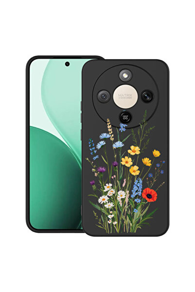 bestcase Υπέρλεπτη Θήκη για Honor Magic 8 Lite / X9d / X70, Χαριτωμένο Ανθοδέ...
