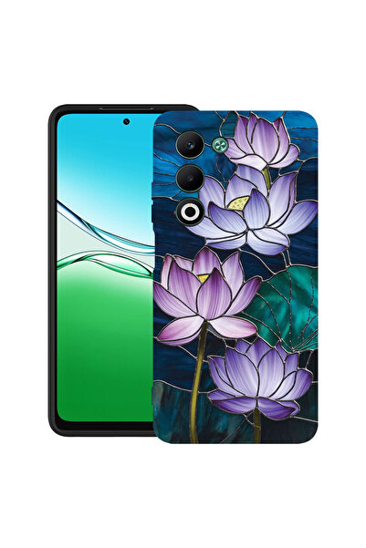 bestcase Υπέρλεπτη Θήκη για Xiaomi Redmi 15 5G (169mm), Φλοράλ - Λωτός από Βι...