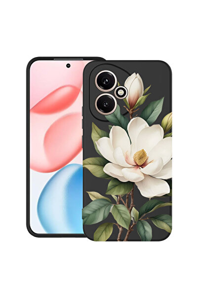 bestcase Υπέρλεπτη Θήκη για Honor 400, Φλοράλ - Λευκή Μανόλια, 2060076 B 2052