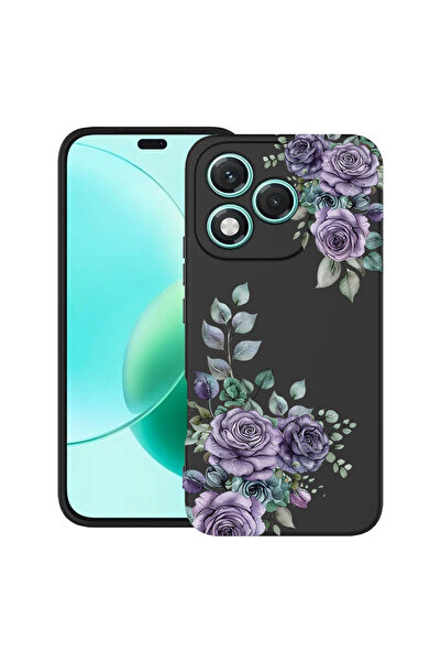 bestcase Husă Ultra Subțire pentru Honor 400 Lite, Florală - Roz Pastel în Fl...