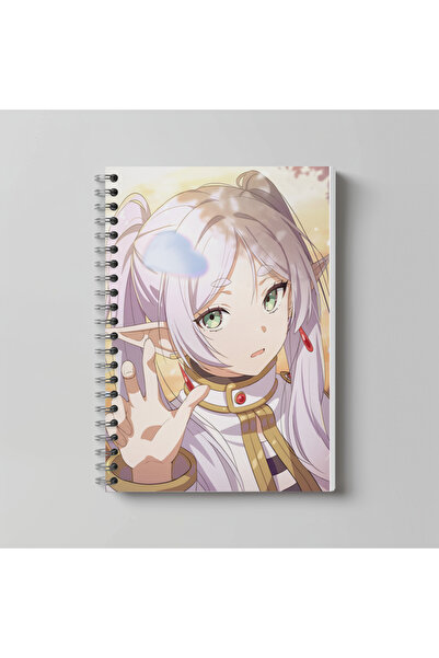 nihonwosekai Frieren Anime Notebook A4 Size 60 Sheets Unlined Character Printed