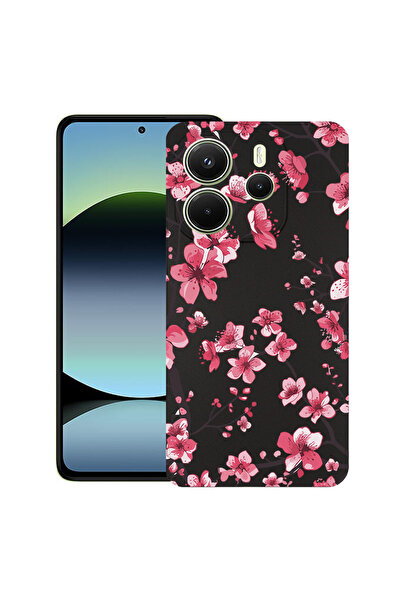 bestcase Υπέρλεπτη Θήκη για Xiaomi Redmi Note 14 5G, Φλοράλ - Άνθος Κερασιάς,...