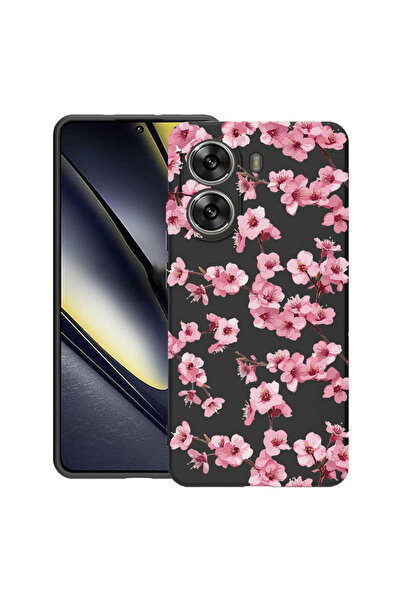 bestcase Υπέρλεπτη Θήκη για Poco X7 Pro 5G, Φλοράλ - Αισθητικό Ροζ Κεράσι, 19...
