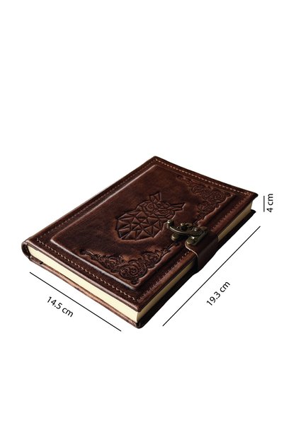 OZ CRAFT NOTE Hakiki Deri El Yapımı Defter – KADİM BİLGELİK