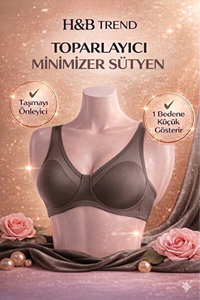 Le Jardin Women's Black Recovery Tulle Thin Soft Bra 9200