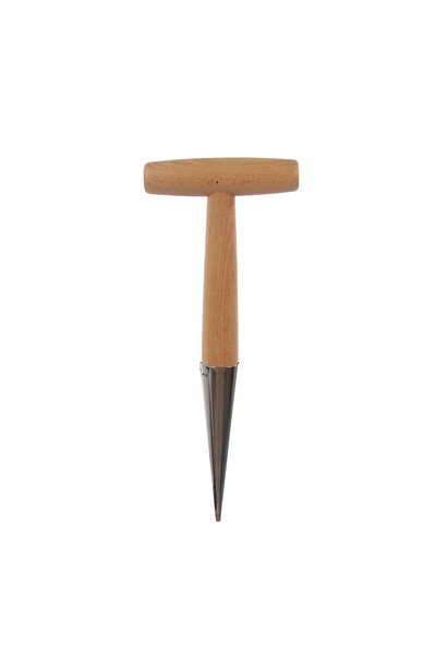 versay T1 Φυτευτική Μηχανή Σπόρων, Κωνική, Μεταλλική, με Ξύλινη Λαβή, 29 εκ.