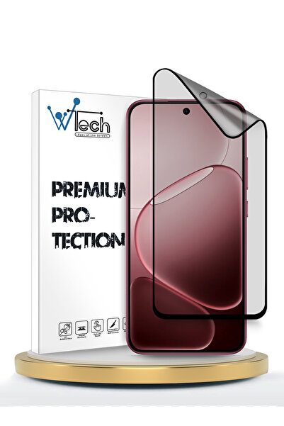 Wtech واقي شاشة نانو سيراميك فاخر لهاتف أوبو A6 برو 5G 2025، غطاء كامل مرن غي...