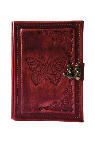 OZ CRAFT NOTE Hakiki Deri El Yapımı Defter – RUHUN KANATLARI