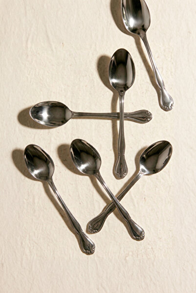 Perotti Noble 6-Piece Stainless Steel Dessert Spoon Set