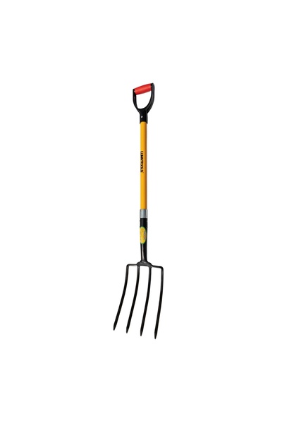 Lumytools Τετράδοντο Πιρούνι, LT35866, Ατσάλινο, με λαβή από υαλοβάμβακα, 115...