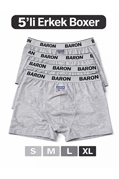 ZERAF 5Lİ ERKEK BOXER