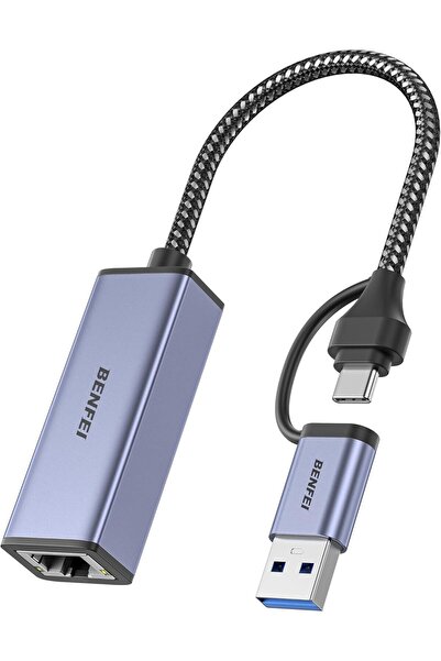 BENFEI Προσαρμογέας USB-C σε Gigabit RJ45 LAN
