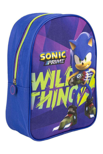 Cerda Σχολική Τσάντα Πλάτης Δημοτικού Sonic Prime σε Μπλε χρώμ