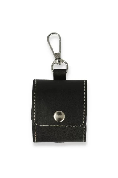 azrlyaonline Newface Apple Airpods 2 (الجيل الثاني) حقيبة مع حزام - أسود