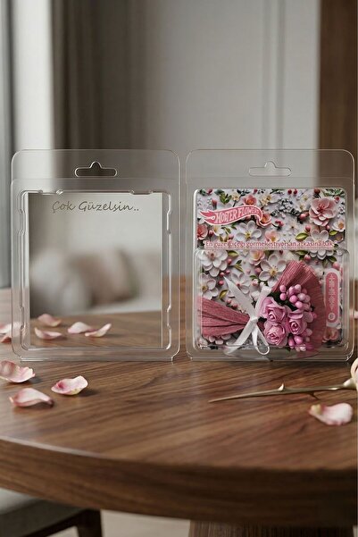 Gorgeous Minik Buket Hot Flowers İlk Buluşma Hediyesi "Çok Güzelsin" Mesajlı ...