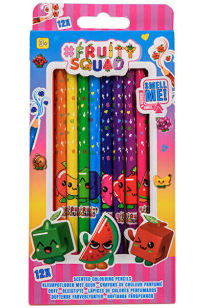 Alta Φρουτί Σκουάντ Σετ Ξυλομπογιές 12 τεμάχια