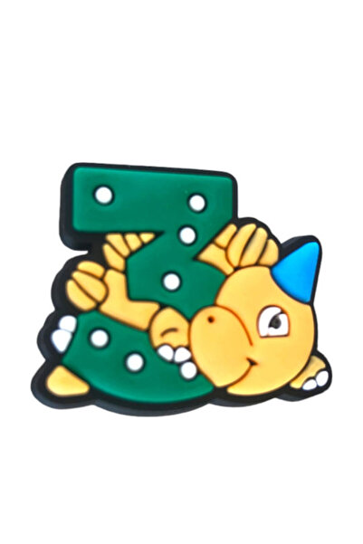 OEM Αξεσουάρ διακόσμησης παπουτσιών Αριθμός 3 με διακόσμηση - Jibbitz