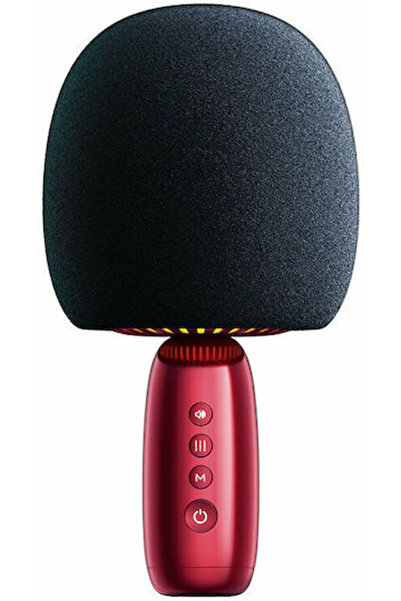 Joyroom Ασύρματο Μικρόφωνο Καραόκε JR-K3 σε Κόκκινο Χρώμα