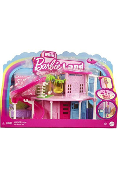 Barbie Μάτελ Μίνι Μπάρμπιλαντ Χάουζες Μίνι Βίλα Ονείρου Σετ για 4+ Ετών