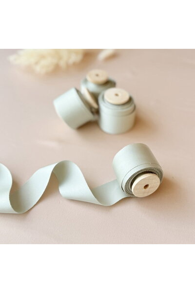 Ceara Sigilii Boutique Ακουαπράσινη κορδέλα για ανθοδέσμες 3εκ.x5μ.