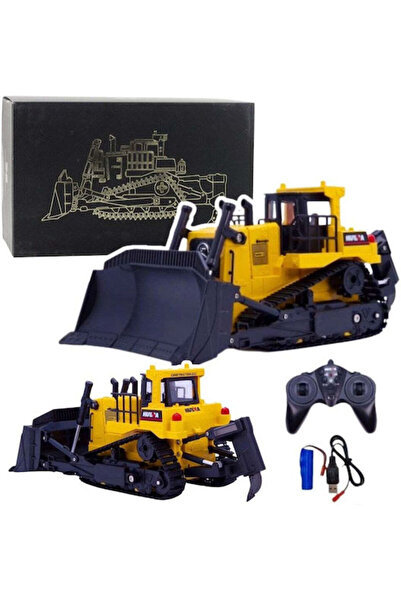 Huina Μεταλλική Μπουλντόζα Εκσκαφέας Φορτωτής Μεταλλικό