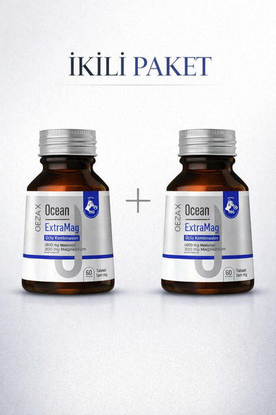 Orzax Ocean Extramag Üçlü Etki 60 Tablet 2 ADET