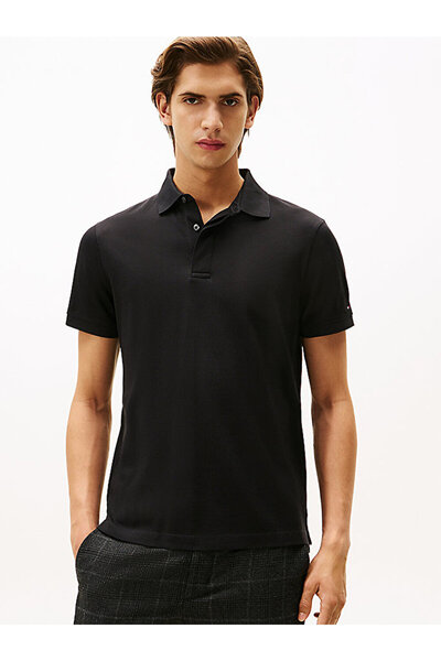 Tommy Hilfiger Men's Hidden Placket Polo T-Shirt