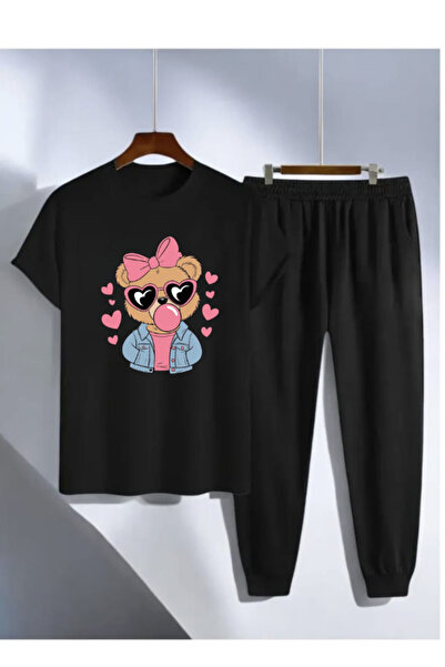 Joetsu AYI KADIN Μπλουζάκι με στάμπα - Σετ αθλητικής φόρμας Jogger T-shirt με...