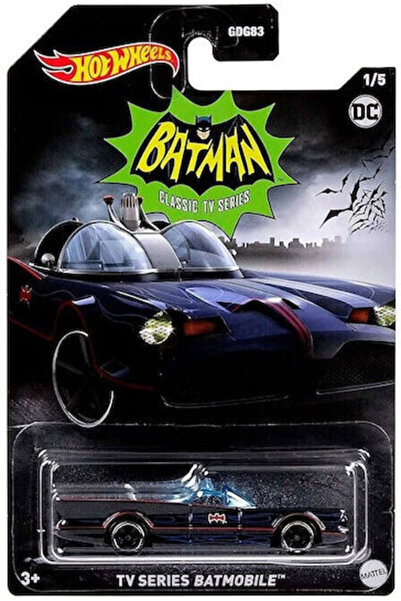 HOT WHEELS Μοντέλο αυτοκινήτου Μπάτμαν Μπάτμομπιλ 5 1:64