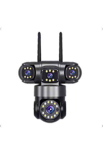 Adetaş Güvenlik ADSD6030 – 3 Kameralı 9 MP Yeni Nesil Wifi Ptz Kamera – Uygul...