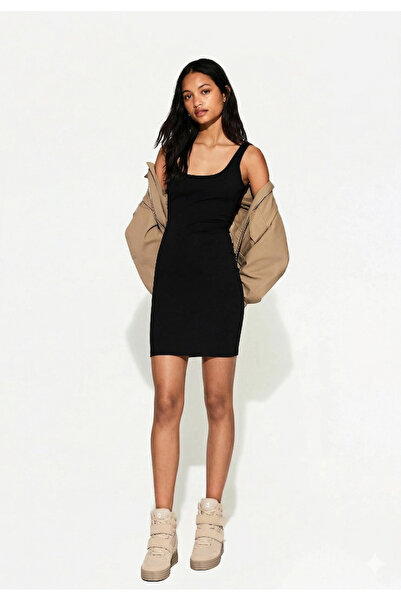 S&A DESIGN Μίνι φόρεμα με τιράντες