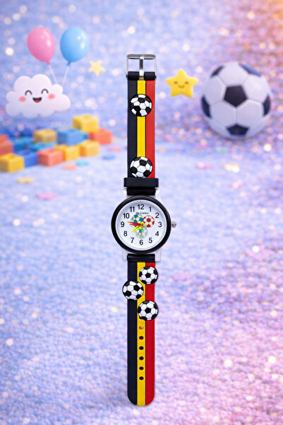 Lilith Takı Children's Analog Wristwatch Colorful Figured Silicone Cord Daily...