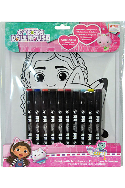 Other Παιδικό Σετ Ζωγραφικής Gabbys Dollhouse - Μαρκαδόροι