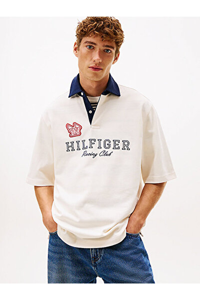 Tommy Hilfiger Men's Athleisure Rugby Polo T-Shirt