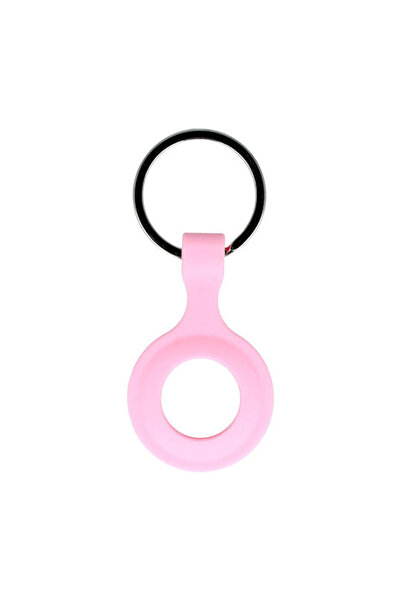 OEM Θήκη Μπρελόκ Σιλικόνης για AirTag Ροζ