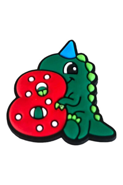 OEM Αξεσουάρ διακόσμησης παπουτσιών Αριθμός 8 με διακόσμηση - Jibbitz