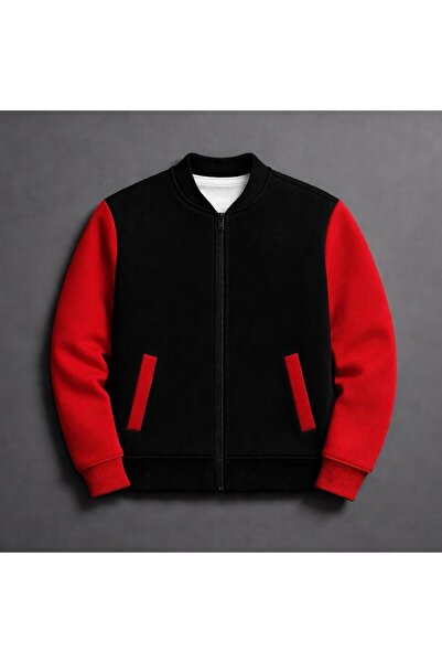 HerTarzınTrendi 3 İplik Premium New Season Basic Unisex College Jacket - Χωρί...