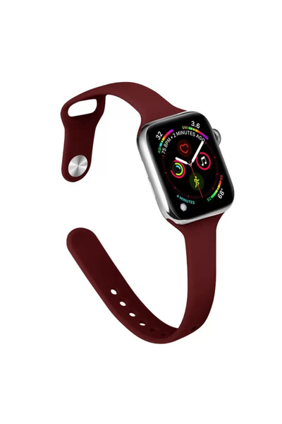 Generic Brand Apple Watch 38mm Classic Cord - Claret Red