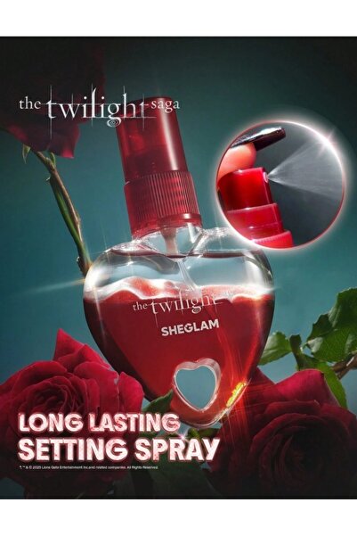 SHEGLAM The Twilight Saga x Forever Makyaj Sabitleyici Sprey Uzun Süre Kalıcı