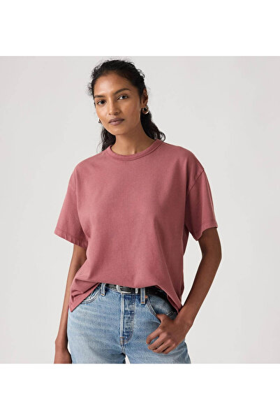 Levis Βασικό Κόκκινο Γυναικείο T-Shirt 005IX-0002