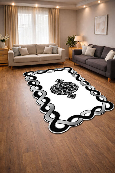 Home Lazer Kesim Sünger Destekli Kaymaz Dot Taban Dijital Baskı Yıkanabilir L...