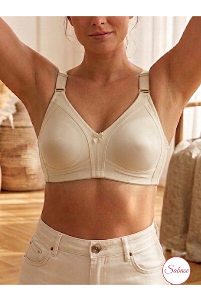 Sabase Supportless C Molded Arched Bra (Wireless Bra) Ecru