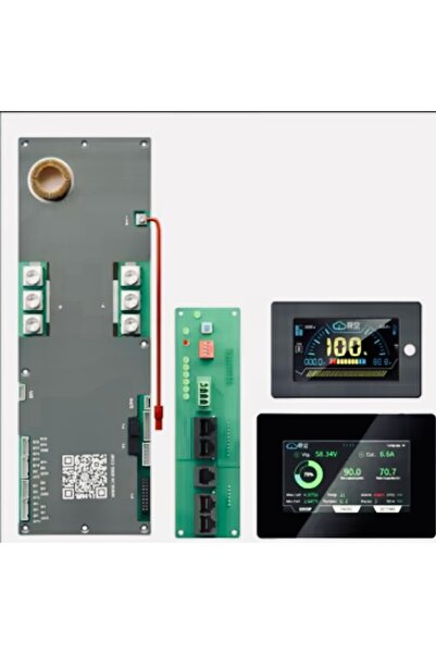 BMS JK Smart 8-16S 300A 2A Aktif Balanslı Bluetooth + Ekran + RS485 + Power B...