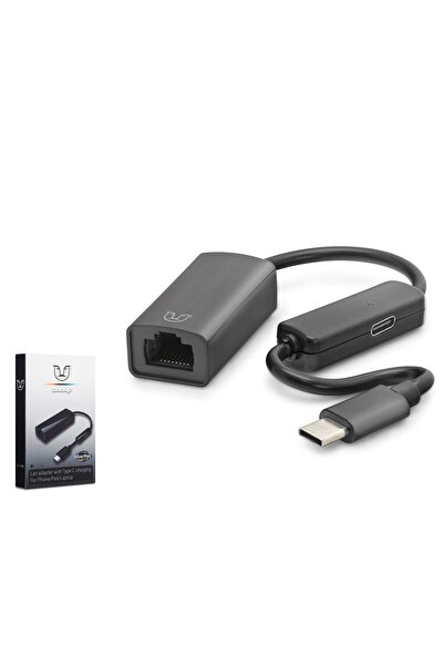 Generic Brand محول إيثرنت L118 من النوع C USB 2.0 بسرعة 10/100 ميجابت في الثا...