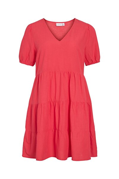 VILA Minikleid Kurzärmeliges