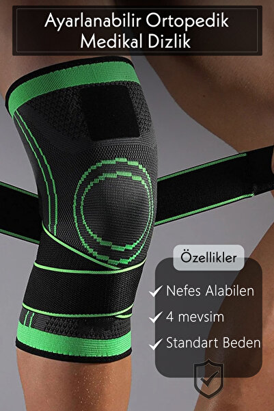 Hsport Ayarlanabilir Medikal Ortopedik Nefes Alan Diz Dirseklik Koruyucu Saka...
