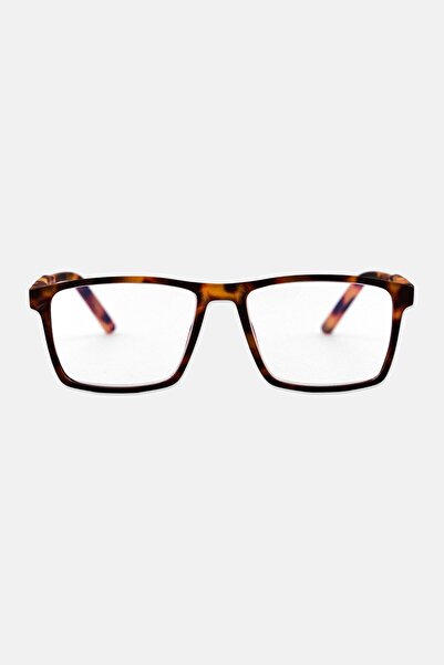A & A Glasses Women WRS6447S Square Reading Glasses, Havana Brown